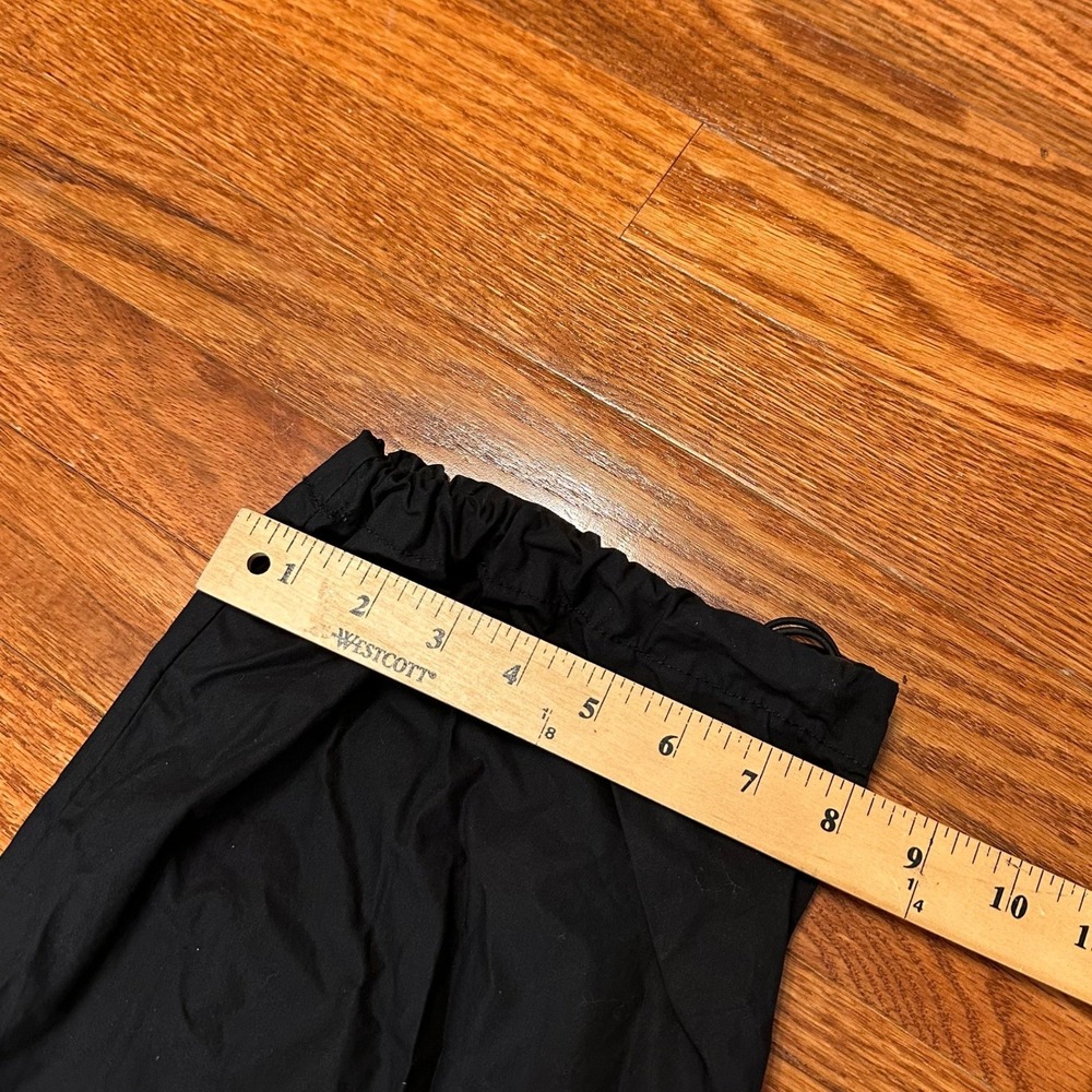 GAP Cargo Pants Mens Large 29" Black Paratrooper Baggy Street Y2K Elastic Waist - Picture 16 of 16